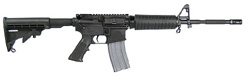 Armalite Law Enforcement AR-15 Rifle LEC15A4CBK, 223 Remington, 16 in, Semi-Auto, Collapsible Stock, Black Finish, 20 Rds