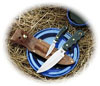 Knives Of Alaska Bush Camp Combo Set w/Rubber Handle 035FG