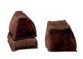 Outdoor Connection 28031 3 Piece Leather Combo Bench Rest Bags