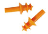 Radians Disposable Self Adjusting Blue/Orange Ear Plugs 25 dB (P27C)