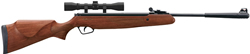 Stoeger X-20 1000 FPS Airgun w/Fiber-Optic Sights & 3-9x40 AO Scope 30071, .22 Cal, Hardwood Monte Carlo-Style Stock