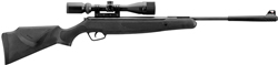 Stoeger X-20 1200 FPS Airgun w/Fiber-Optic Sights & 3-9x40 AO Scope 30024, .177 Cal, Black Synthetic Monte Carlo-Style Stock