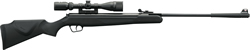 Stoeger X-20 1200 FPS Airgun w/Fiber-Optic Sights & 3-9x40 AO Scope 30029 .177 Cal, Black Synthetic Monte Carlo-Style Stock