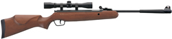 Stoeger X-5 800 FPS Airgun w/Fiber-Optic Sights & 4x32 Scope 30012, .177 Cal, Hardwood Monte Carlo-Style Stock