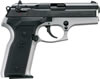 Stoeger Cougar Double Action Pistol ST31711, 9mm, 15+1 Capacity, Bruniton Two-Tone Matte Silver/Black Finish