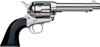 Uberti 1873 Cattleman Desperado Revolver U356030, 45 Colt, 4.75", Nickel Stock, Bison Horn Style Finish