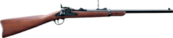 Uberti Springfield Trapdoor Rifle U71008, Carbine 22", 45-70, Walnut Stock