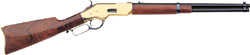 Uberti 1866 Yellowboy Carbine Brass Rifle U342200, .38 Special, 19", A Grade Stock