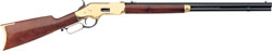 Uberti 1866 Yellowboy Sporting Rifle Brass U342220, .38 Special, 24.25", A Grade Stock
