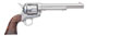 Uberti 1873 Cattleman NM Stainless Steel Revolver U345009, 45 Colt, 4.75", One Piece Walnut Stock, Stainless Steel Finish