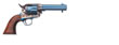Uberti 1873 Cattleman OM Steel Revolver U345142, 45 Colt, 7.5", One Piece Walnut Stock, Charcoal Blue Finish