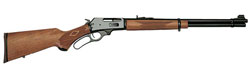 Marlin 336 Lever Action Rifle 336W, 30-30 Winchester, 20", Birchwood Stock, Blue Finish, 6 Rds - USED