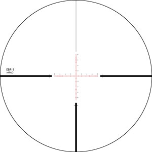 Vortex EBR-1 Illuminated MRAD Reticle