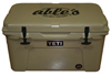 Yeti Tundra Series Cooler Featuring Ables Logo YT45TA, 45 Quarts, Desert Tan