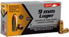 Aguila Pistol Ammunition 1E092112, 9mm, Jacketed Hollow Point (JHP), 117 GR, 50 Rd/bx