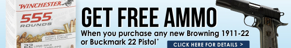 Browning 1911-22 Free Ammo Promo