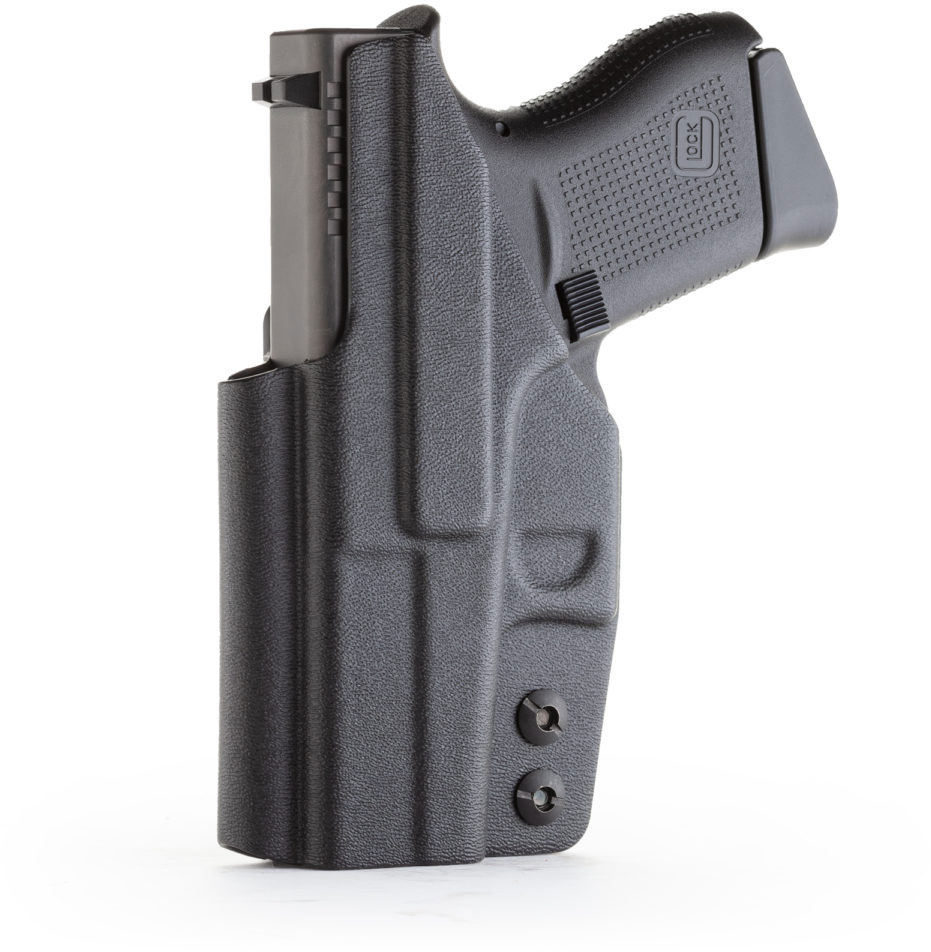 1791 Gunleather Kydex IWB Holster, Black, Right Hand, Glock 43 (TACIWPGLOCK43BLKR)