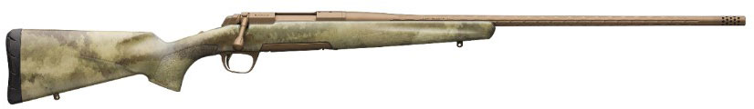 Browning X-Bolt Hell's Canyon Fiber Fusion Rifle 035511282, 6.5 Creedmoor, 22", A-Tacs AU Camo Stock, Burnt Bronze Cerakote Finish, 3 Rds