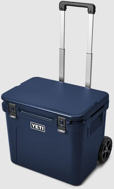 Yeti Roadie Series Wheeled Cooler YR60N, 60 Quarts, Navy, 10023200000