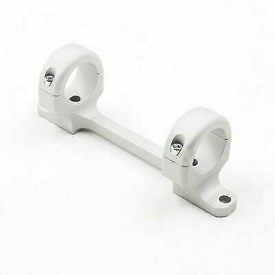 DNZ 16550S 1 in High Silver Base/Rings For Tikka T3