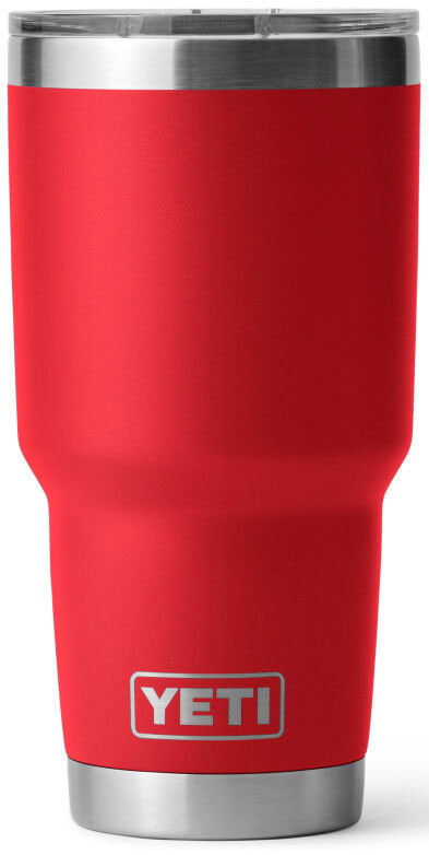 Yeti Rambler Tumbler 30oz Stainless Steel Cup, DuraCote Rescue Red (2107150813)