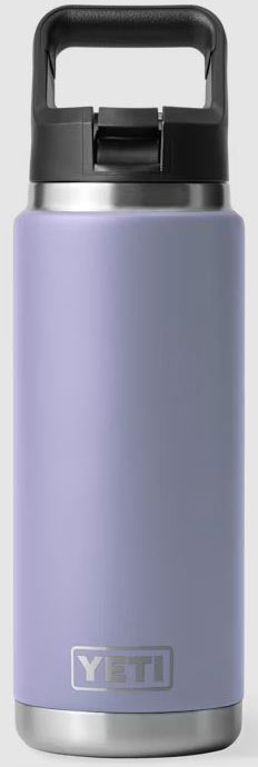 Yeti Rambler Bottle 26oz Stainless Steel Straw Cap Bottle YRAMB26CL, DuraCote Cosmic Lilac (21071501910)