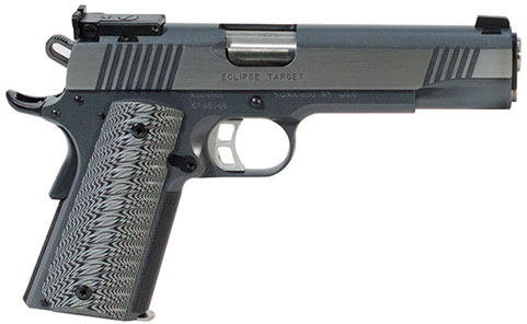 Kimber 3000241 Eclipse Target Pistol - 45 ACP, 5 in Barrel, Brush Polished Frame/Slide, 8 Rd