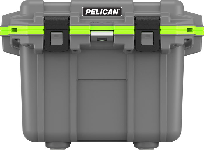 Pelican 30 Quart Elite Cooler, Dark Gray/Green (30Q-1-DKGRYEGRN)