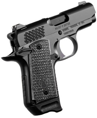 Kimber 3300233 Micro 9 Raptor Shadow Pistol, 9MM, 3.15 in Barrel, Kimpro II Black  Finish, 7 Rds