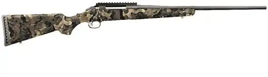 Ruger American Predator Rifle 36920, 6.5 Creedmoor, 22 in Threaded, Anywhere Camo Stock, Matte Black Finish