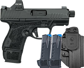 Kimber R7 Mako Tactical (OI) Tac Pac Pistol 3800032, 9mm,  3.37", W/ Holosun, Threaded, Black Finish, Two 15 Rd Mags