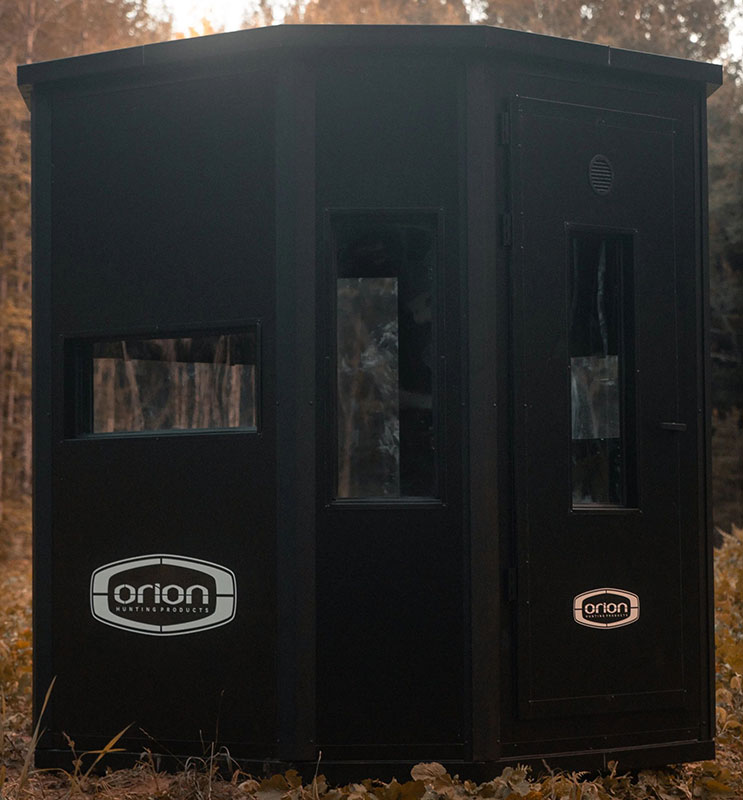 Orion Modular Combo Blind BLD1000668, 6' x 6', 8 Side, Clear Windows