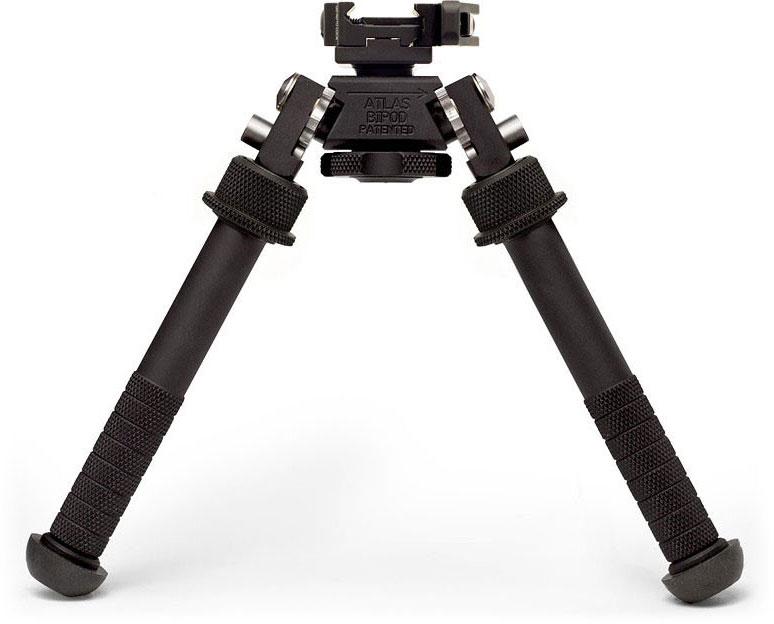 Atlas BT10-LW7 V8 Bipod, 1913 Picatinny Rail Mount, 4.75"-9", Aluminum, Black (BT10LW7)