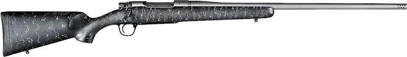 Christensen Arms Mesa Rifle CA10280-314311, 7mm Rem Mag, 24", Black w/ Gray Webbing, Tungsten Gray Cerakote, 3 Rds