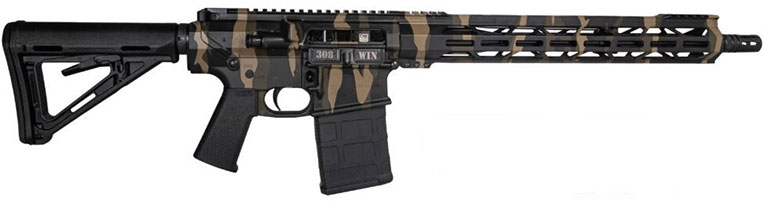 Diamondback DB10 Semi-Auto Rifle DB106AC171, 308 Winchester, 16", Tiger Stripe Camo Cerakote, 20 Rds