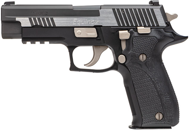 Sig P226 Equinox Elite Pistol E26R9EQCWELITE, 9MM, 4.4 in, G10 Grips, Two-Tone Finish, 15 Rd, Night Sights