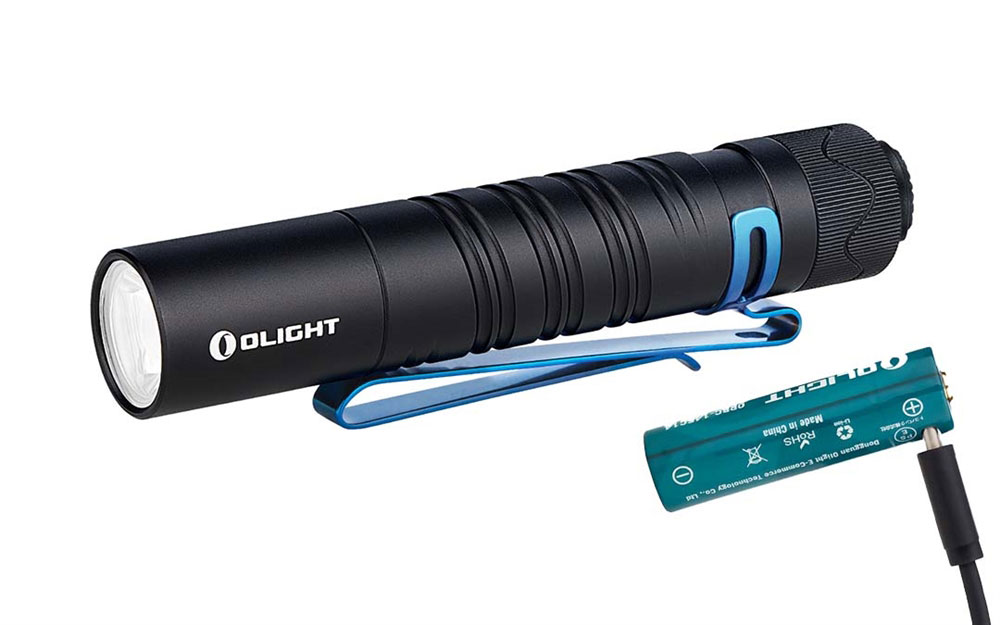 Olight i5R EOS Flashlight, 350 Lumens, Black Finish, White LED (OLI5R)