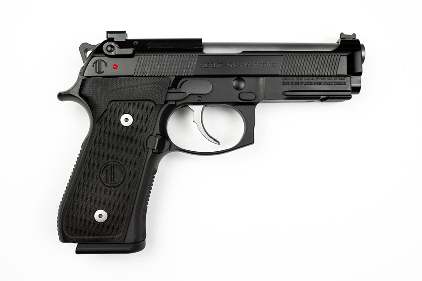 Beretta 92G Elite Centurion Pistol J92GQ9LTTM, 9mm, 4.25", Black Plastic Grips, Black Finish, 15 Rds
