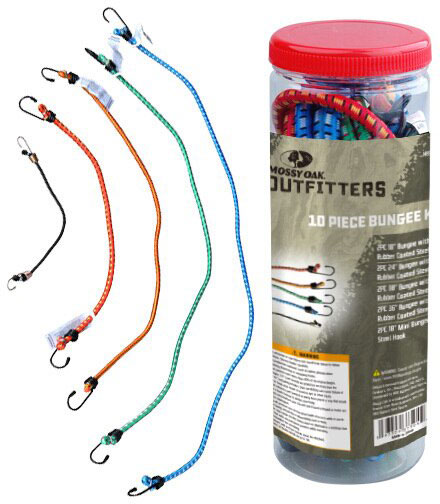 Mossy Oak Outfitters 10pc Bungee Cord Set (NBS37504)
