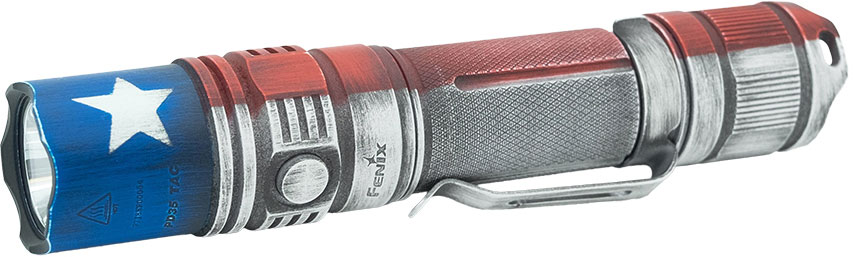Fenix PD35 Tactical Flashlight, 1000 Lumens, Texas Flag Cerakote (PD35TACTEXAS)
