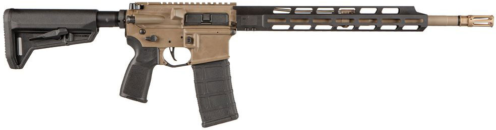 Sig M400 Tread AR-15 Snake Bite Special Edition Rifle RM40016BTRDSBSE, 223 Remington/5.56 NATO, 16.5", Magpul SLK Stock, Snakebite FDE Finish, 30 Rds