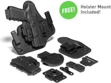 Alien Gear ShapeShift Core Carry Pack Holster, Fits Glock 42 (SSHK0627RHR15XXX)