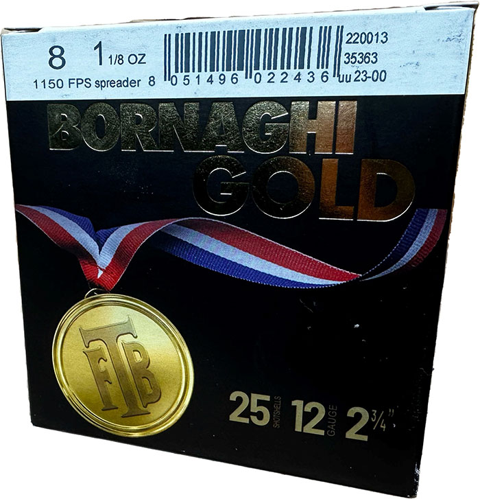 Bornaghi Gold Spreader Loads T4GOLDSPREADERLT328, 12 Gauge, 2-3/4