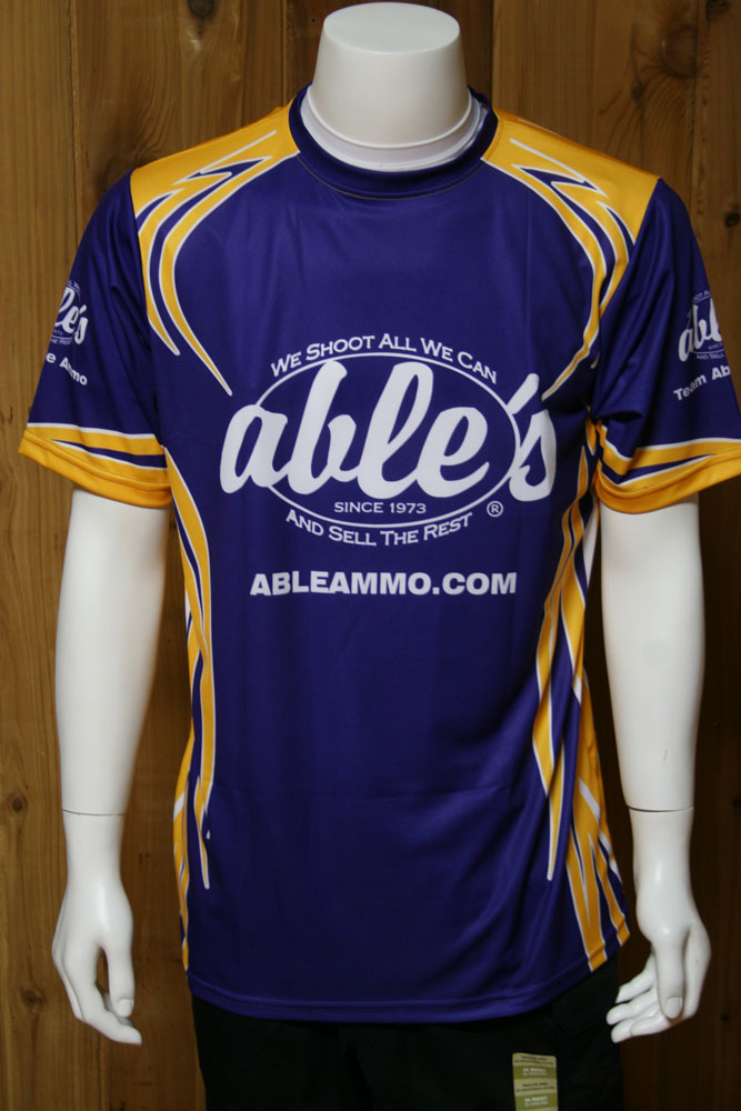 Team Able Ammo Short Sleeve Jersey Purple/Gold/White
