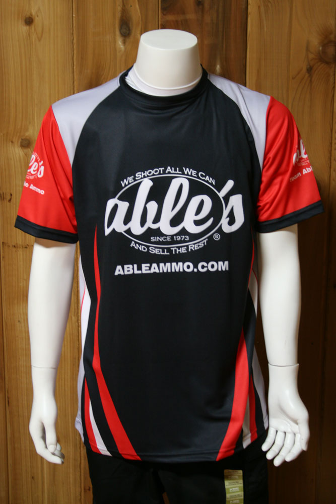 Team Able Ammo Short Sleeve Jersey Red/Black/White
