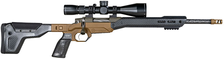 Gunwerks Trak Rifle Package TRAK, 6.5 Creedmoor, 16", MDT Chassis Stock, Tan/Green Finish