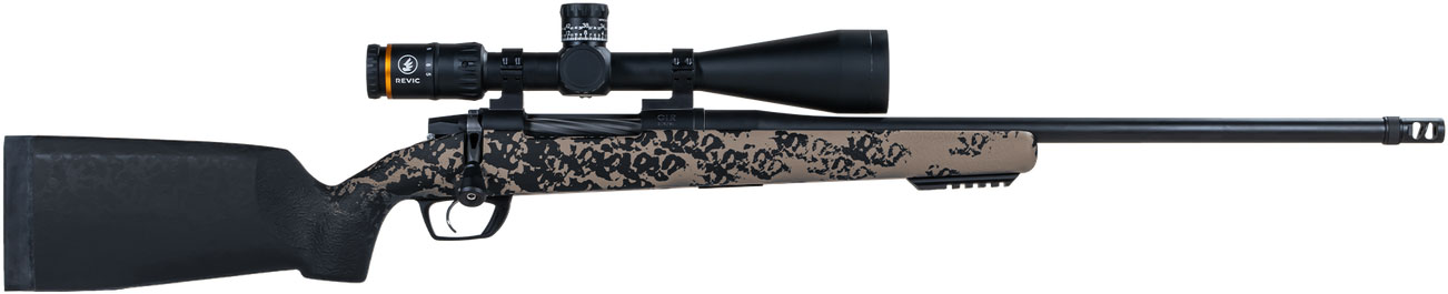 Gunwerks Werkman Long Range Rifle System WERKMAN300PRC-GF, 300 PRC, 22", Grey Fracture Finish