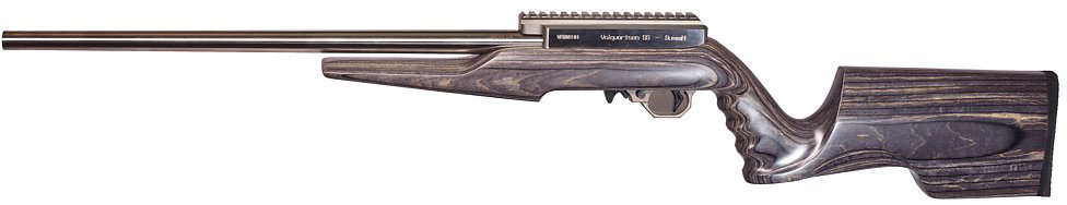 Volquartsen Summit Rimfire Rifle VCB-LR-G-T, 22 LR, 16", Gray Laminate Stock, Tapered Stainless Barrel