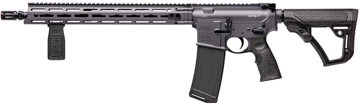 Daniel Defense DDM4 V7 Rifle WEBX-0721-02, 223 Remington/5.56 NATO, 16