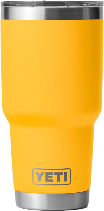 Yeti Rambler 30oz Tumbler w/ MagSlider Lid (21071501033) Stainless Steel, Alpine Yellow